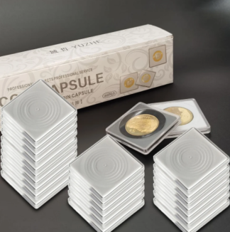 These coin capsule holders are suitable for 20mm/25mm/30mm/35mm/40mm diameter coins.