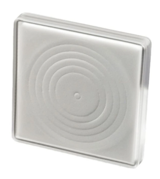 Square coin holder with optional spacers