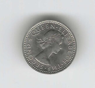 NZ 1958 Threepence