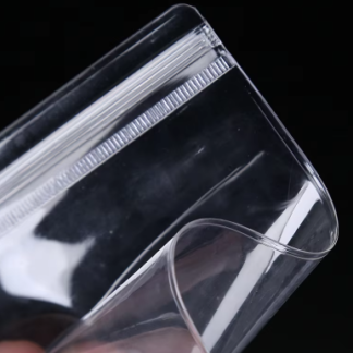 50 Pcs Transparent PVC ziplock bags